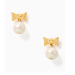 Kate Spade pearls drop earrings NIB